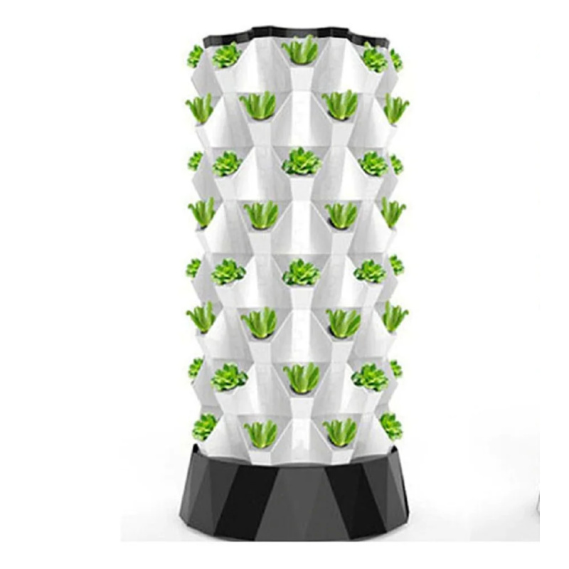 Hydroponic Tower Planter - برج زراعة عمودي، نظام زراعة الأناناس