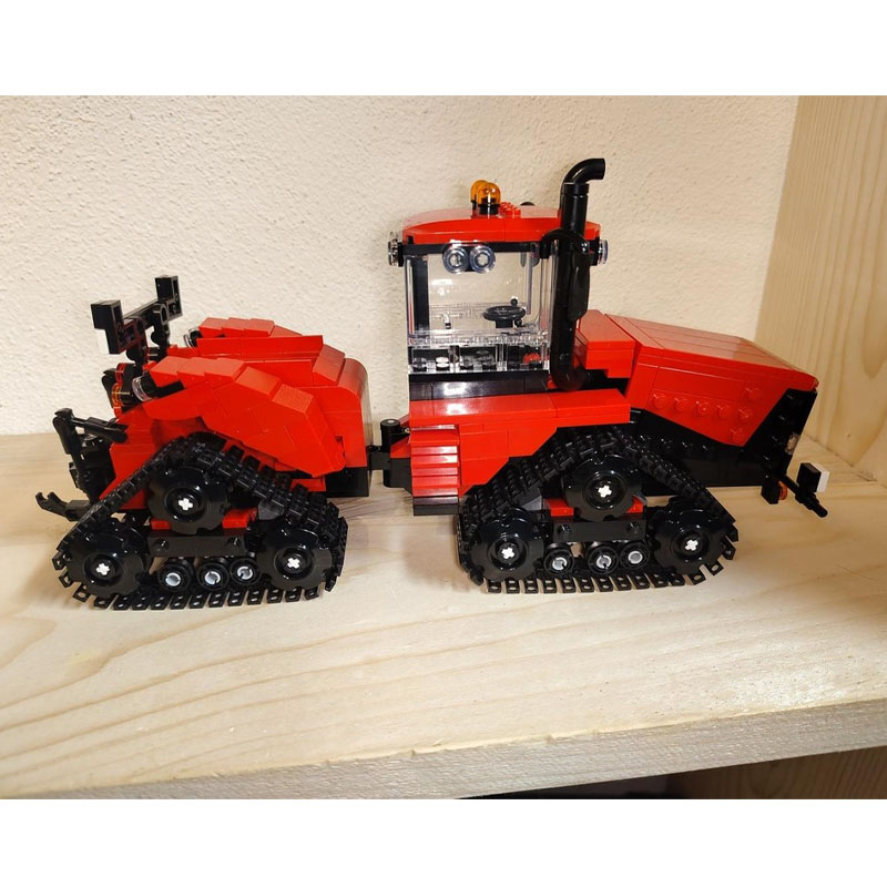 Urban Farming And Urban Agriculture - MOC-260750 نموذج مكعبات بناء لجرار حرث