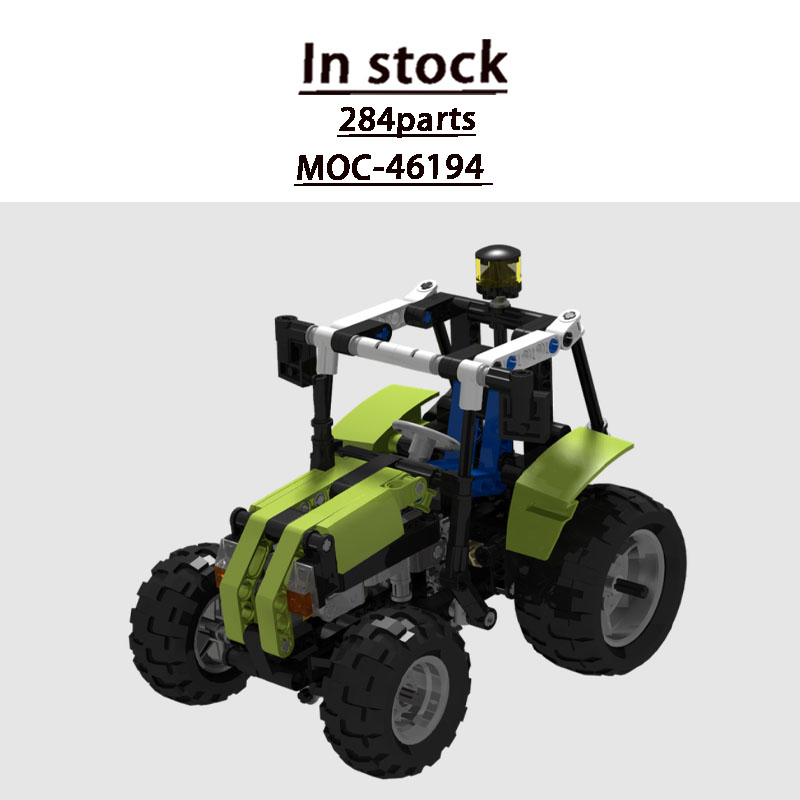 Urban Farming And Urban Agriculture - MOC-46194 نموذج مكعبات بناء جرار زراعي
