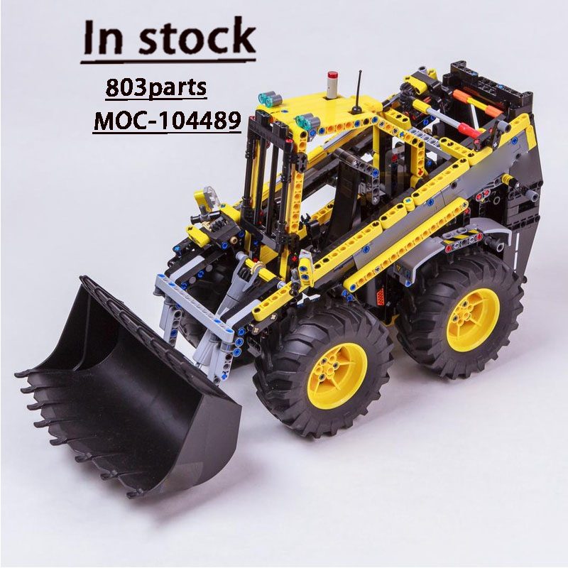 Urban Farming And Urban Agriculture - MOC-104489 نموذج مكعبات بناء لودر انزلاقي