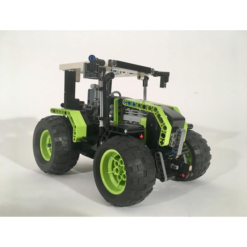 Urban Farming And Urban Agriculture - نموذج جرار زراعي حضري MOC-97333 مكون