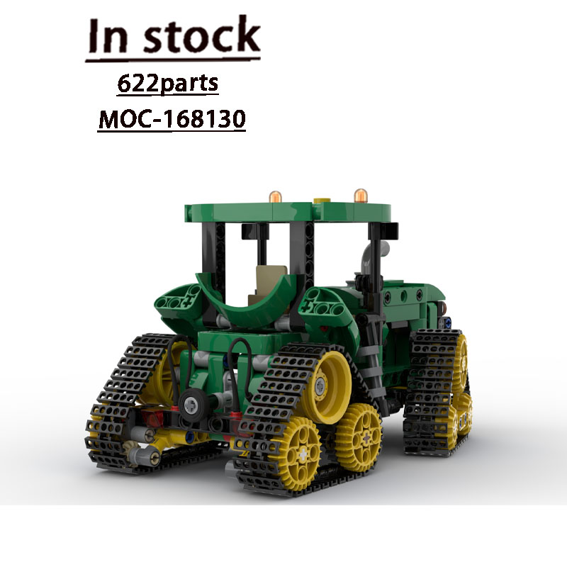 Urban Farming And Urban Agriculture - MOC-168130 نموذج مكعبات بناء جرار زراعي
