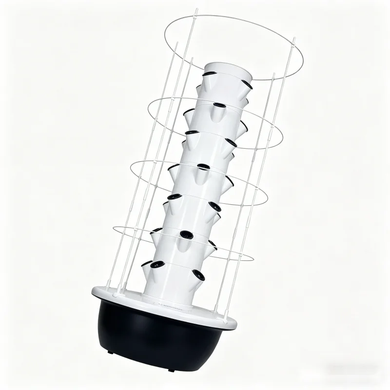 Hydroponic Tower Planter - برج زراعة عمودي هيدروبونيك من 5