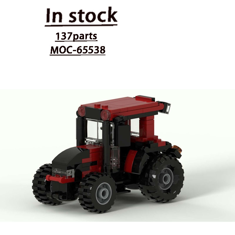 Urban Farming And Urban Agriculture - MOC-65538 نموذج مكعبات بناء جرار زراعي