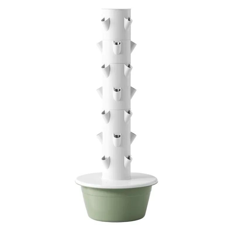 نظام زراعة الخضروات الذكي المن - مراجعة Hydroponic Tower Planter وسعره