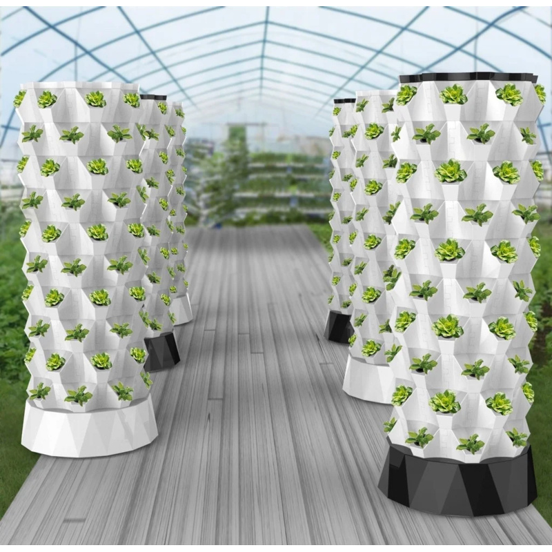 برج زراعة عمودي، نظام زراعة ال - مراجعة Hydroponic Tower Planter وسعره