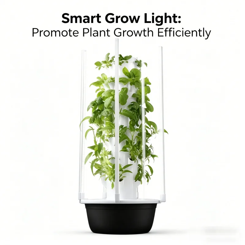 برج زراعة مائية ذكي بخمس طبقات - مراجعة Hydroponic Tower Planter وسعره
