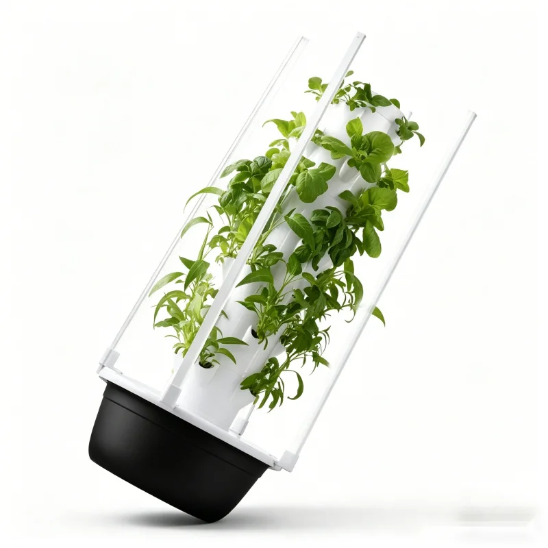 برج زراعة مائية ذكي بخمس طبقات - مراجعة Hydroponic Tower Planter وسعره