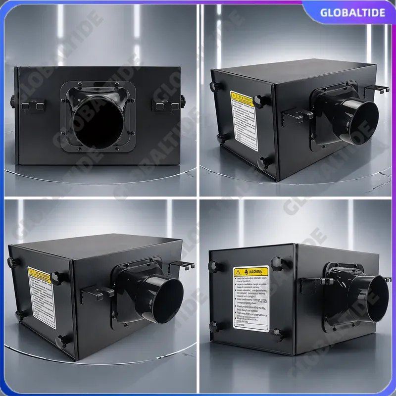 صندوق فلتر هواء نقي مدمج مع فل - مراجعة Carbon Filter Inline وسعره