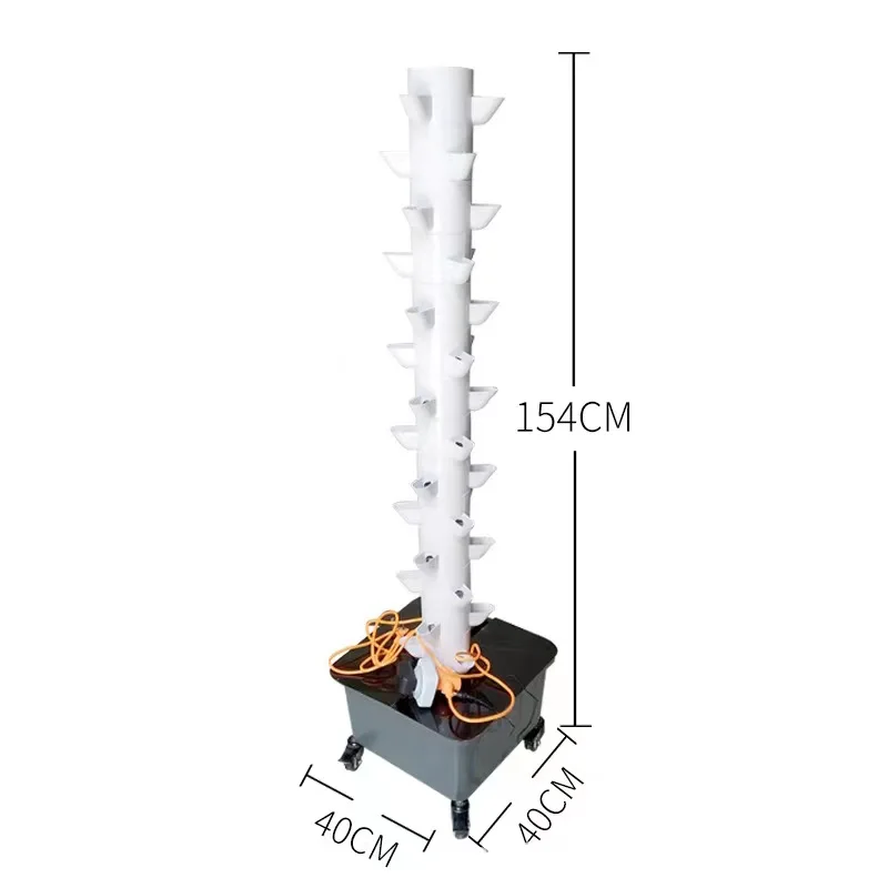 حديقة المنزل برج الزراعة المائ - مراجعة Hydroponic Tower Planter وسعره