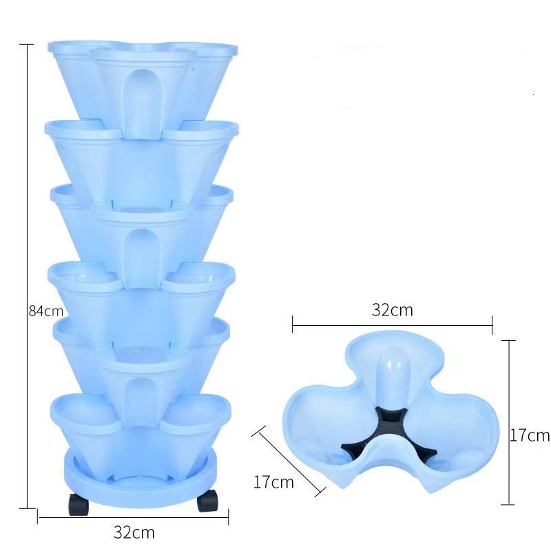 أواني زراعة الفراولة والخضروات - مراجعة Hydroponic Tower Planter وسعره