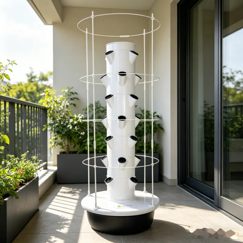 برج زراعة عمودي هيدروبونيك ذكي - مراجعة Hydroponic Tower Planter وسعره