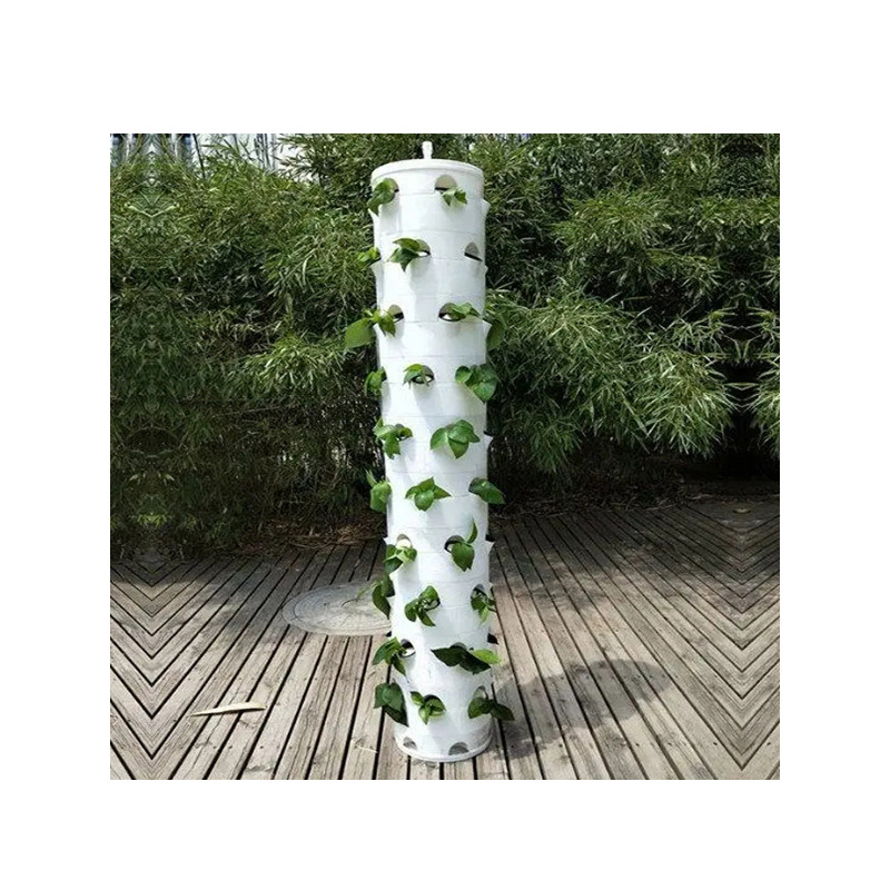 برج زراعة مائية دوار، معدات زر - مراجعة Hydroponic Tower Planter وسعره