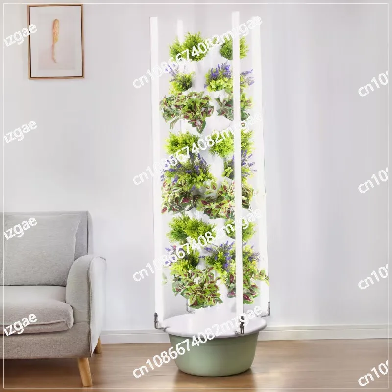 برج مائي مع ضوء LED للنمو معدا - مراجعة Hydroponic Tower Planter وسعره