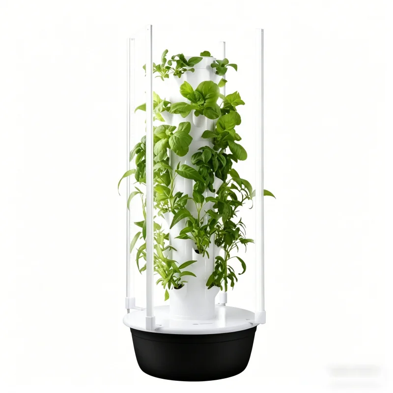 نظام زراعة عمودي ذكي من SpaceT - مراجعة Hydroponic Tower Planter وسعره