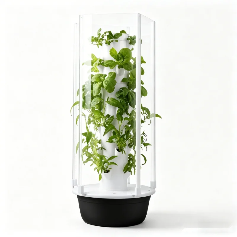 نظام زراعة عمودي ذكي من SpaceT - مراجعة Hydroponic Tower Planter وسعره