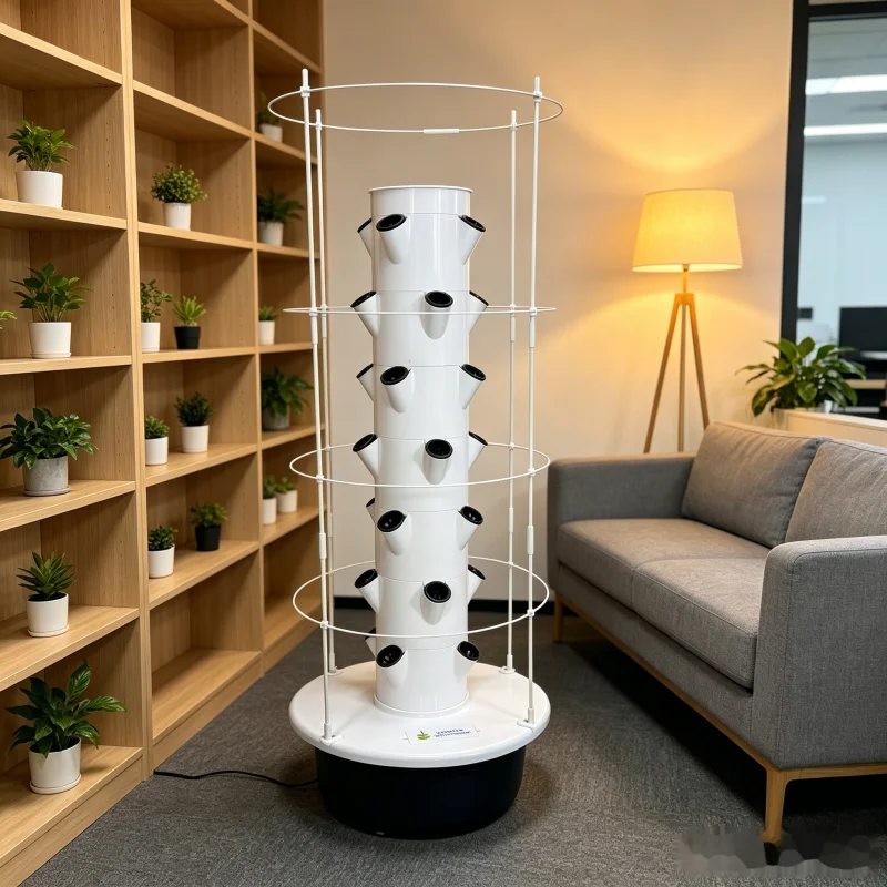 برج زراعة عمودي هيدروبونيك من  - مراجعة Hydroponic Tower Planter وسعره