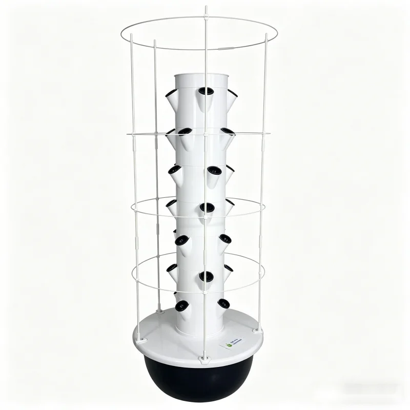 نظام حديقة مائية برجية بـ 9 طب - مراجعة Hydroponic Tower Planter وسعره