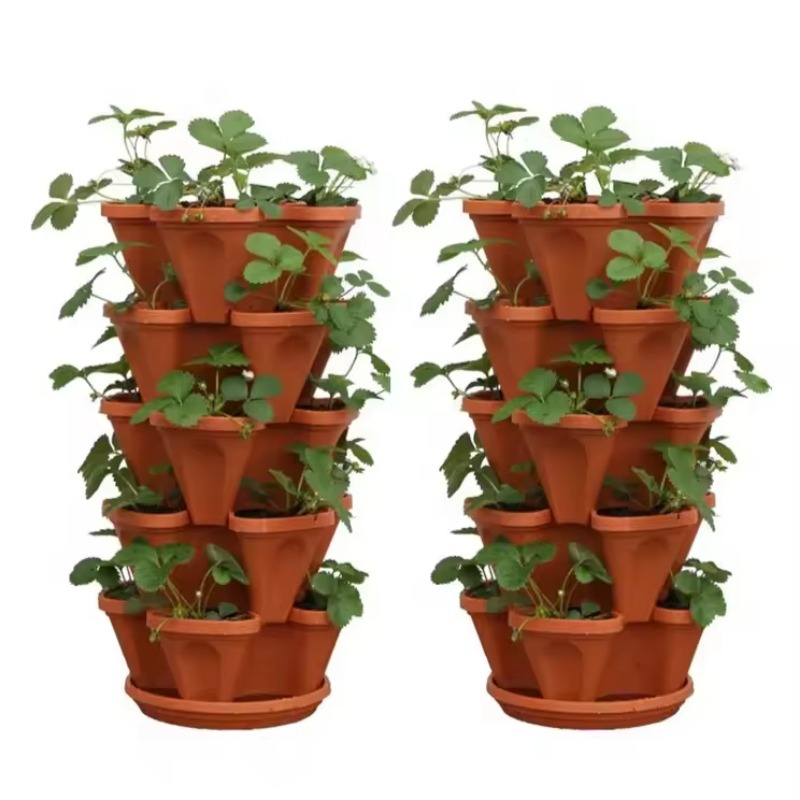 وعاء زراعة الفراولة ذاتي الري  - مراجعة Hydroponic Tower Planter وسعره