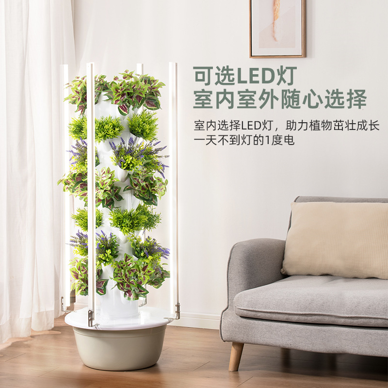 برج زراعة عمودي خارجي للزراعة  - مراجعة Hydroponic Tower Planter وسعره