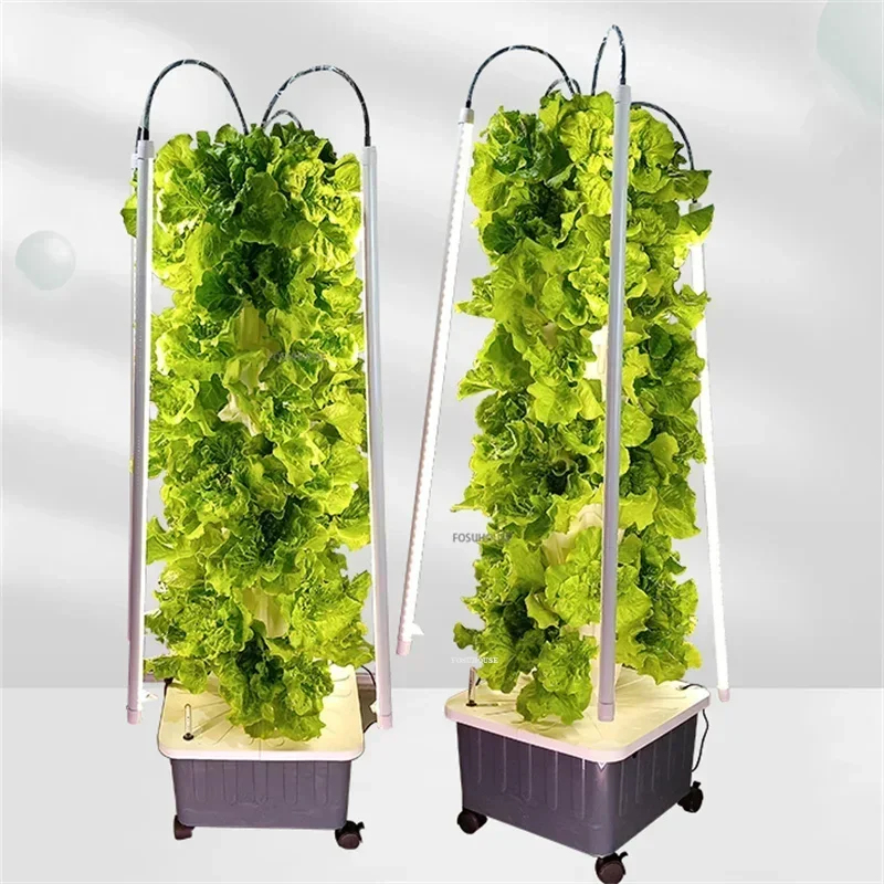 نظام زراعة عمودي هيدروبونيك لل - مراجعة Hydroponic Tower Planter وسعره